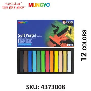 Mungyo Half Size Soft Pastels for Artists MPS