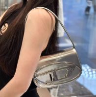 ☫ diesel niche bag trendy women fashion jingle bag one shoulder diagonal armpit handbag small square bag cross-border bags