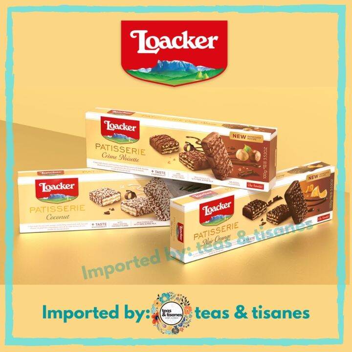 Hot ┅ LOACKER Australia PATISSERIE Chocolate Wafer Biscuits 100g