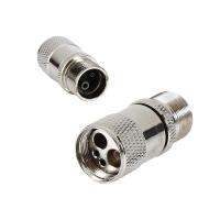 2 Pcs ทันตกรรมความเร็วสูง Handpiece Turbine Adapter จาก4หลุม2หลุม Changer Connector เครื่องมือสำหรับ Air Motor 2 H ถึง4 H