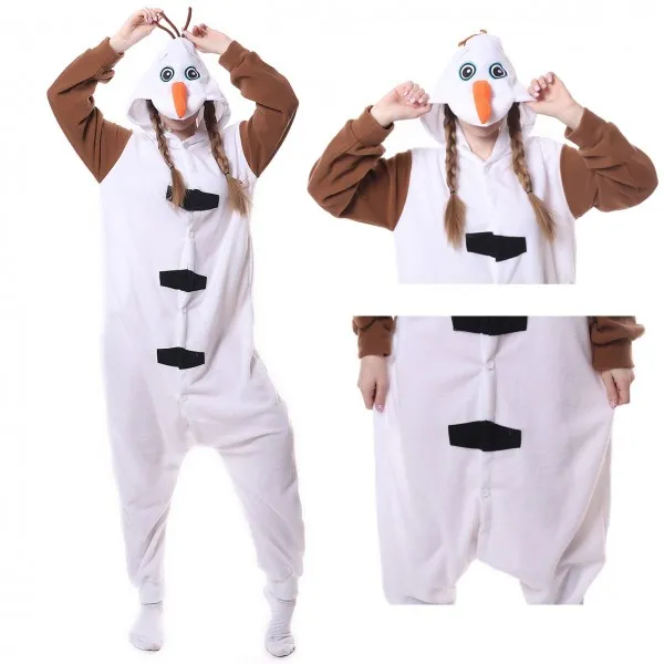 Frozen Olaf Onesie for Adults Costume Cosplay Sleepwear Pajama | Lazada PH
