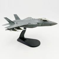 โลหะผสม Pecine เครื่องบินรบ F-35A 1/72แบบหล่อสำหรับห้องรับแขกห้องนอนคาเฟ่