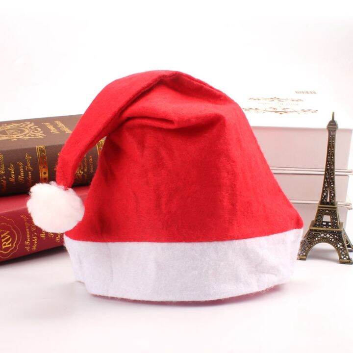 5pcs-christmas-hat-3d-santa-claus-beard-masks-for-adult-kids-plush-thicken-warm-xmas-cap-merry-christmas-party-festival-supplies