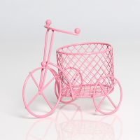 Creative Candy Rack Sponge Storage Jewelry Container Lron Tricycle Car Rack Candy Box Sugar Shelf Ornaments Home Decor Storage Boxes