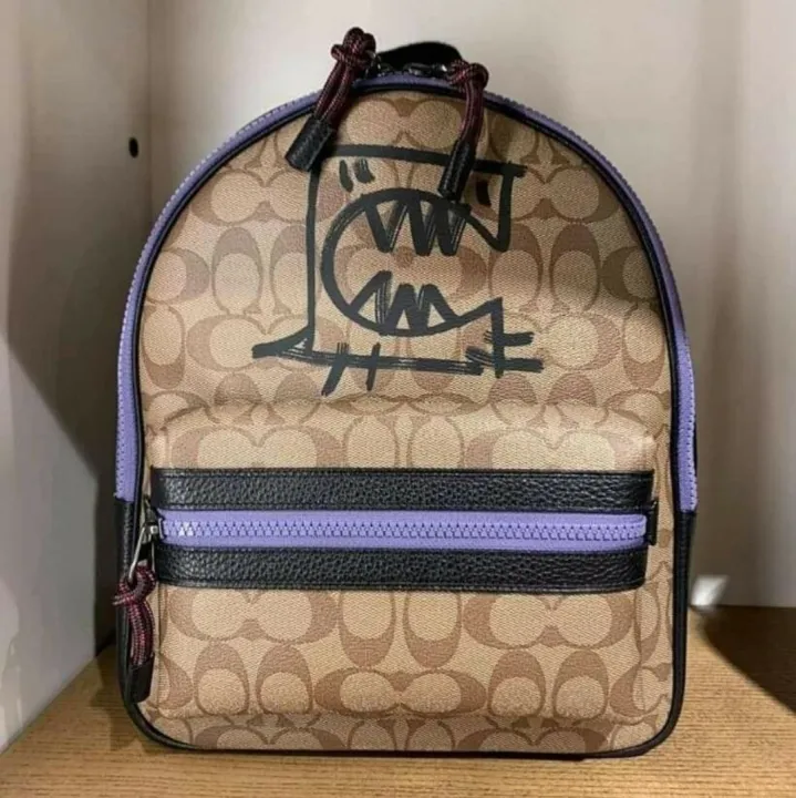 Original Coach 1509 Vale Charlie Refined Pebble in Signature Coated