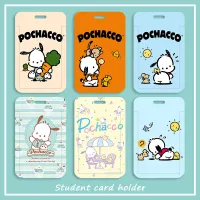 เคสศัพท์มือถือ ลายการ์ตูน Pochacco ID Card พร้อมเชือกเส้นเล็ก