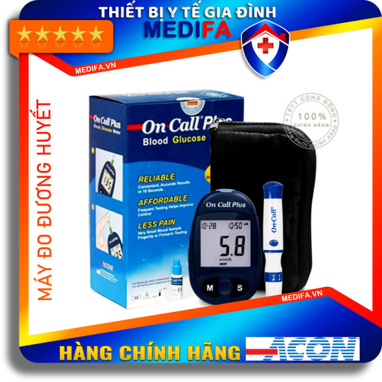 Hàng chính hãng, giá đại lý combo máy đo đường huyết on call plus, đủ phụ - ảnh sản phẩm 6