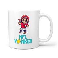 หยาบแบบตลกถ้วยของขวัญที่หยาบคาย NFL Wanker แฟนกีฬาเพื่อน