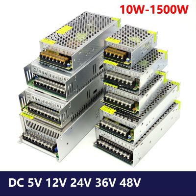 ▽◄☍ Switching Power Supply DC 5V 12V 24V 10W 25W 50W600W Light Transformer AC 100-240V 220v Source Adapter For LED Strips Water pump