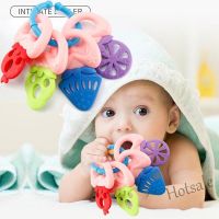 【hot sale】 ◘► C01 Baby No BPA Food Grade Boilable ther 0-6-12 Months Silicone Fruit Molar Stick