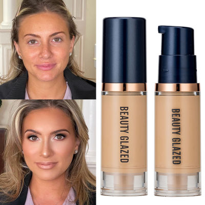 6Ml Matte Fac Foundation Waterproof Full Coverage Concealer Lasting Whitening Face Makeup Base Cream Cosmetics For Women ~