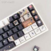 แฟชั่น™♞Rhe20มนุษย์อวกาศ3.0ปุ่มกด PBT  Teclado Mecânico หมวก Perfil Cereja 61 64 68 84 87 980ชุดจาน Voo Espacial