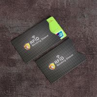 5ชิ้นแฟชั่นกันขโมยสำหรับเคส Rfid ปลอกแขนป้องกันผิวผู้ถือบัตรเครดิตการปิดกั้นกระเป๋าใส่บัตร