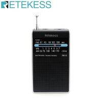 RETEKESS PR15 FM AM NOAA Emergency Pointer Tuning Radio Mini Handheld Radio Portable Pocket Radio Receiver With Weather Warning