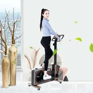 Wooden exercise online bike