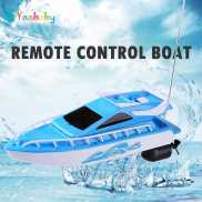 Mini thuyền điều khiển từ xa tốc độ cao chèo thuyền mùa hè nước tàu cao