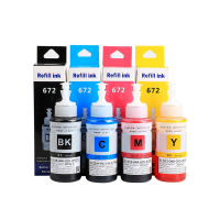 YW+[ หมึกเครื่องพิมพ์เครื่องพิมพ์ Epson 672 674 L800 672 664 หมึก R290 R280