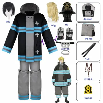 Anime Fire Force Tamaki Kotatsu Cosplay Costume Halloween Suits