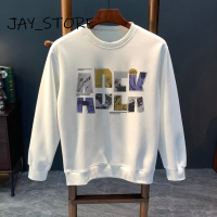 JAY_STORE  เสื้อสเวตเตอร์  เสื้อกันหนาวมีฮู้ด เสื้อกันหนาว เสื้อแขนยาวชาย เสื้อกันหนาว ผ ช เสื้อฮู้ด เสื้อฮู้ดชาย 2023ใหม่ MWY2390KZB 37Z230915