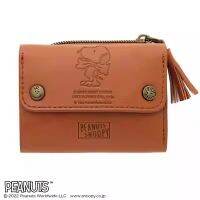 กระเป๋าสตางค์รุ่นสั้นของถั่วลิสง Snoopy มี3สี10x7.5cm