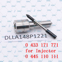 ERIKC DLLA148P1221คอมมอนเรลดีเซลอัตโนมัติหัวฉีดน้ำมันเชื้อเพลิง0 433 171 771อุปกรณ์หัวฉีด DLLA 148จุด1221สำหรับ