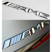 ♀ป้าย อะไหล่ ส่งด่วน Logo ท้ายรถ AMG Mercedes Benz โครเมี่ยม ขนาด W117 W205 w209 W212 E63 W207 W176 W204 w240 W203 E260✿