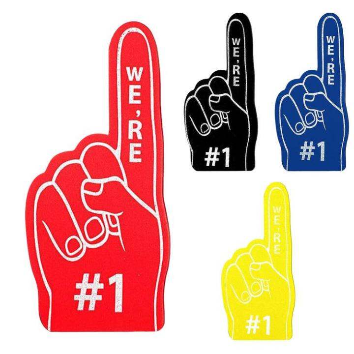 Cheerleading Foam Fingers Universal EVA Foam Hand Pom Pom Sports Noise