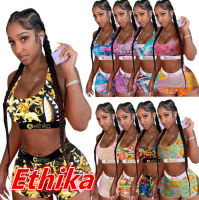 Ethika 2022 2 Piece Sports Set Womans Ethika Underwear Sports Bra Plus Size Fitness Women Set Ethika