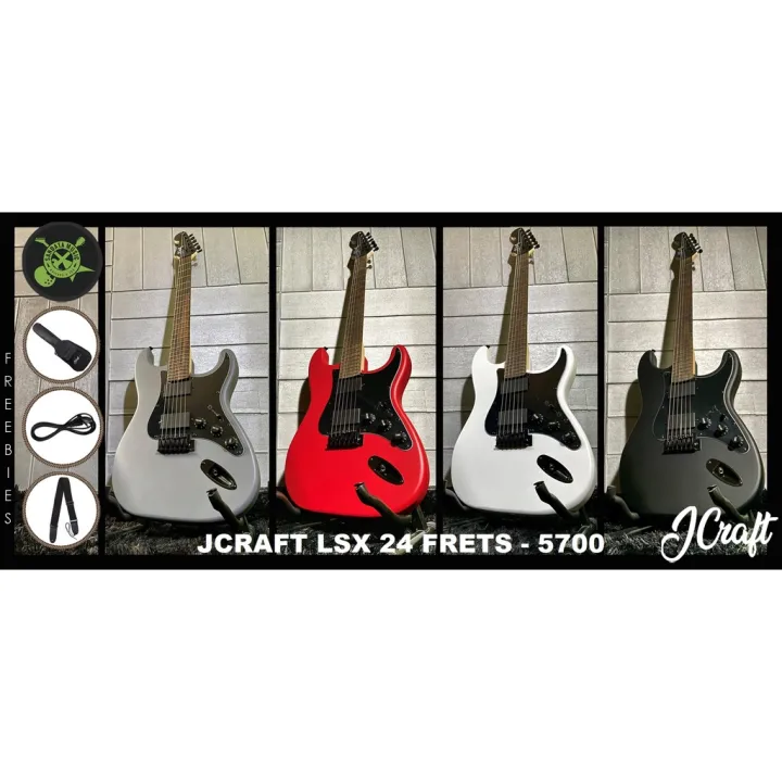 JCRAFT X SERIES LSX1 24 frets STRATOCASTER ELECTRIC GUITAR Lazada PH