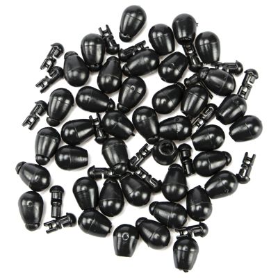 40Pcs Fishing Hook Connector Fishing Bean Rolling Ring Pins Outdoor Entertainment Fishing Accessories