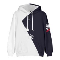 HOLOLIVE-Sudadera con capucha VTuber Ookami Mio 3D para hombre y mujer, ropa informal, novedad de 2022