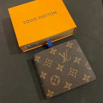 Jual [REAL PICTURE] Dompet Pria Louis Vuitton LV Leather Premium