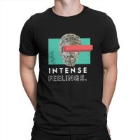 Novelty Intense Feelings T-Shirt Men O Neck T Shirt European Art Statue Short Sleeve Tee Shirt Printing Clothing 4XL 5XL 6XL