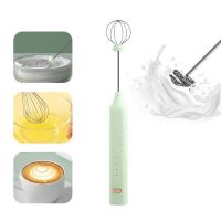 1 PCS Egg Beater Electric Handheld Rotary Egg Whisk Coffee Frothing Wand Cappuccino Frother Mixer USB Portable Kitchen Tools