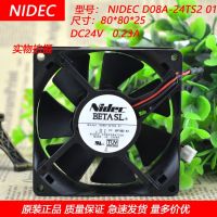 Original genuine NIDEC D08A-24TS2 01 24V 8CM 80X25MM inverter cooling fan