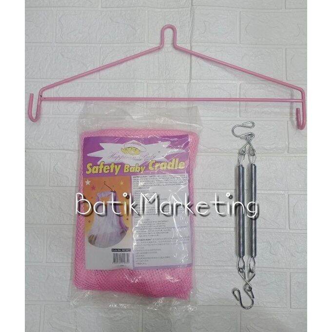 (WHOLESALE) Safety Baby Cradle Duyan Set with 2 finger spring (60lbs ...