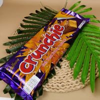 Crunchie Bar x 9 Cadbury 234 g เดลี่ มิลค์ วิท ครันขี่.บิตส์ ช็อกโกแลต บาร์ ช็อกโกแลตนมผสมค้กก็ชนิดแห่ง (ตรา แคดเบอร์รี)