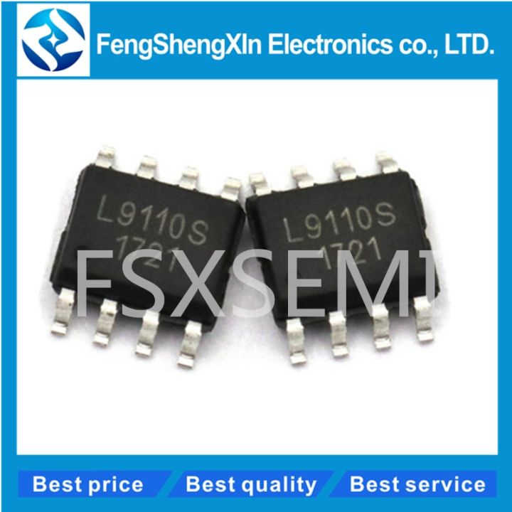 10pcs/lot New original  L9110S L9110 9110 IC SOP8 full bridge drive motor driver chip SOP-8