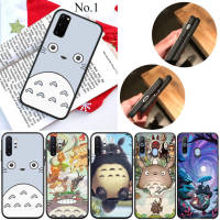 16TEE Cartoon Totoro อ่อนนุ่ม High Quality ซิลิโคน TPU Phone เคสโทรศัพท์ ปก หรับ Samsung Galaxy A02 A02S M02 A03 A32 A33 A42 A52 A53 A72 A73 A82 M20 M30 M30S M21 M31 M51 Quantum 2