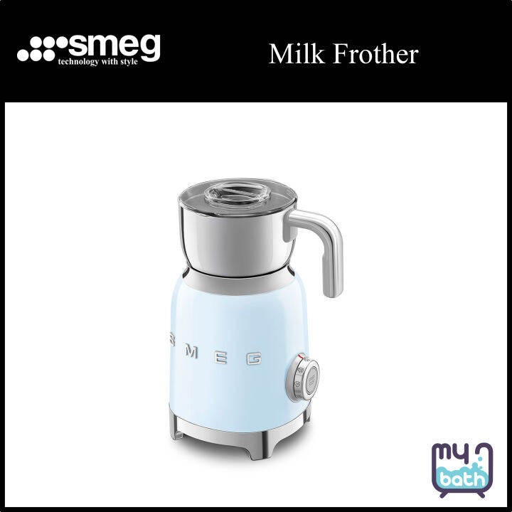Smeg MFF01PB Milk Frother Pastel Blue Lazada