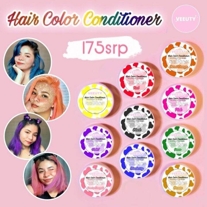 Veeuty Hair Color Conditioner 100ml NonDamaging Hair Color Treatment