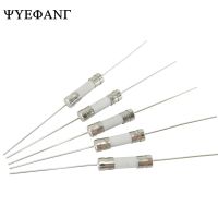 5PCS 5*20mm Fast break Ceramic fuse With a pin 5x20mm 250V 0.5A 1A 2A 3A 4A 5A 6A 7A 8A 10A 12A 15A Electrical Circuitry Parts