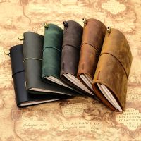 Special Sale Leather Travel Diary Passport Size Replaceable Inner Page Multi-function Notebook