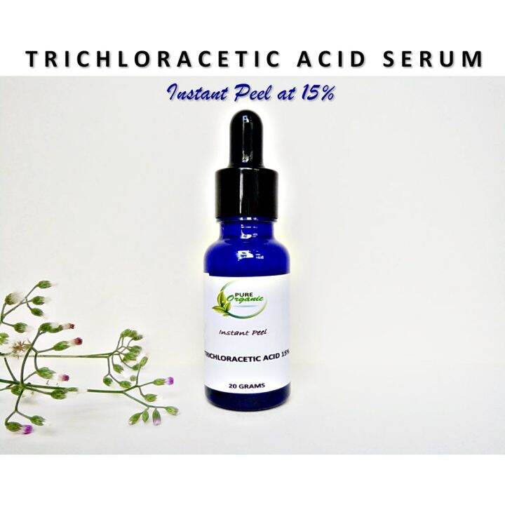 Trichloroacetic Acid TCA 15 Instant Peel Serum by Pure Organic Lazada PH