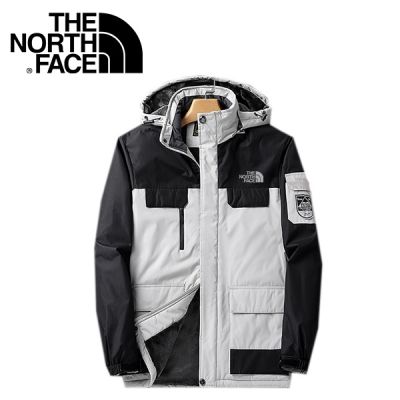 ❄️COD❄️[ขนาดใหญ่] The North Face เสื้อแจ็คเก็ตกันน้ำพร้อมแจ็คเก็ตบุกำมะหยี่