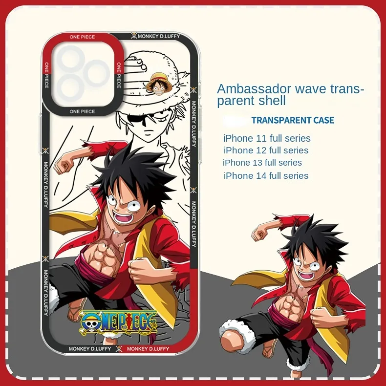 Monkey D Luffy ONE PIECE Phone Case Cover For iphone 6/7/8/X/XS/XR