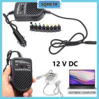 SQMETR อะแดปเตอร์ชาร์จไฟในรถยนต์80W 12V ที่ชาร์จแล็ปท็อปในรถยนต์ที่เชื่อถือได้อะแดปเตอร์ DC สากลแล็ปท็อปโน้ตบุ๊ค