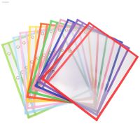 ﹉ Clear Dry Erase Files Bill Pockets Sheet Protectors Bag Storage Bags Pvc Pouch Write Wipe Plastic