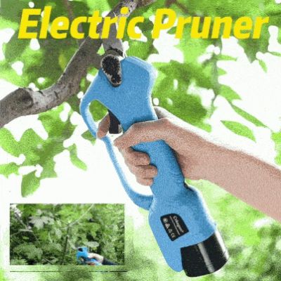Electric Pruning Shears Pruner Maximum 2.5cm Cutting Diameter Gardening Efficient Trimmer Scissors SC-8603