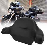 For Harley Touring Electra Street Glide Road King CVO 2014-2020 Motorcycle Chopped King Pack Trunk Passenger Backrest Pad Black